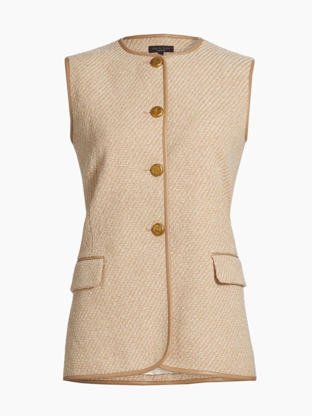 rag & bone Bartlett Tweed Vest
